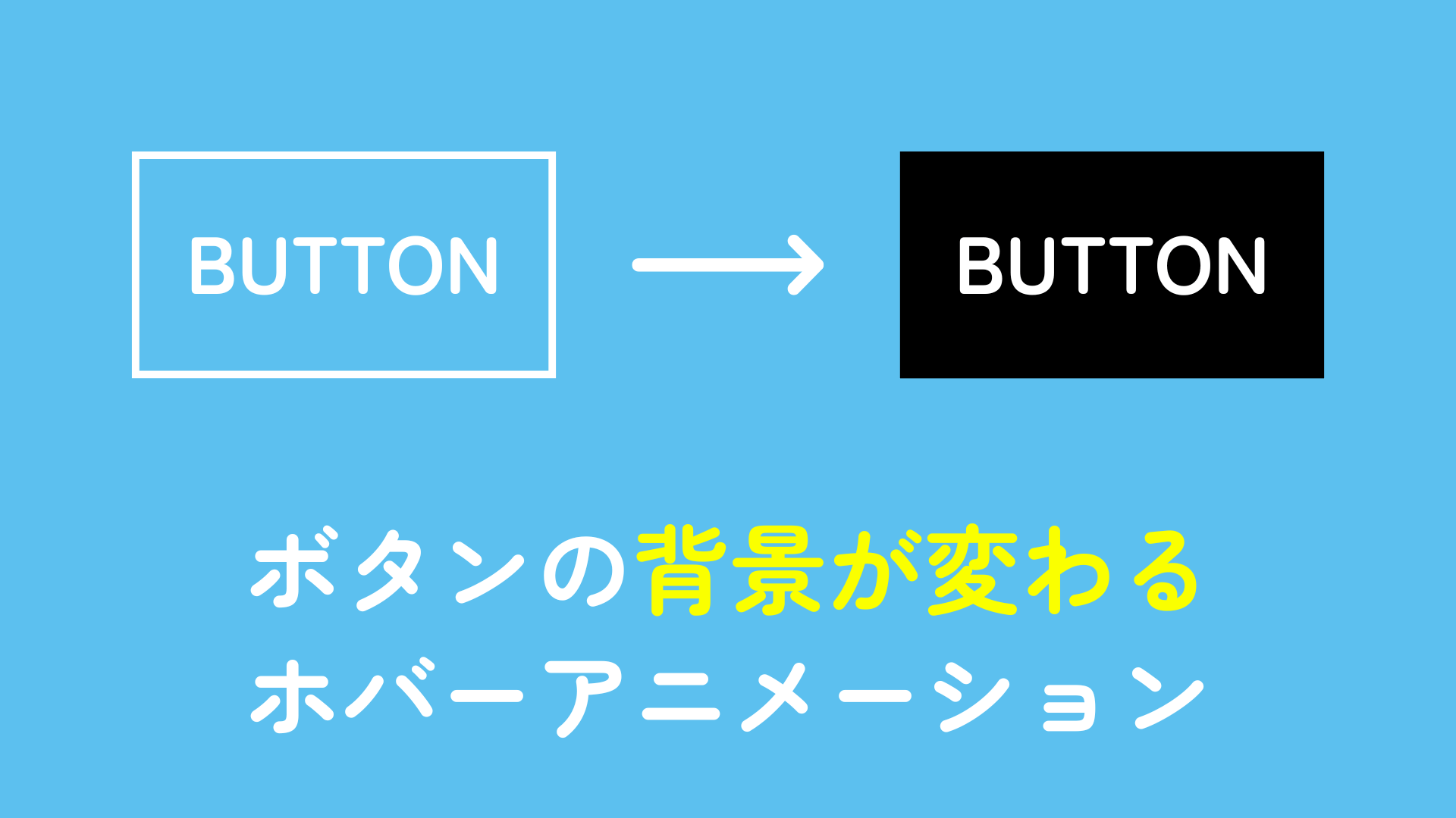 ボタンの背景が変わるホバーアニメーション